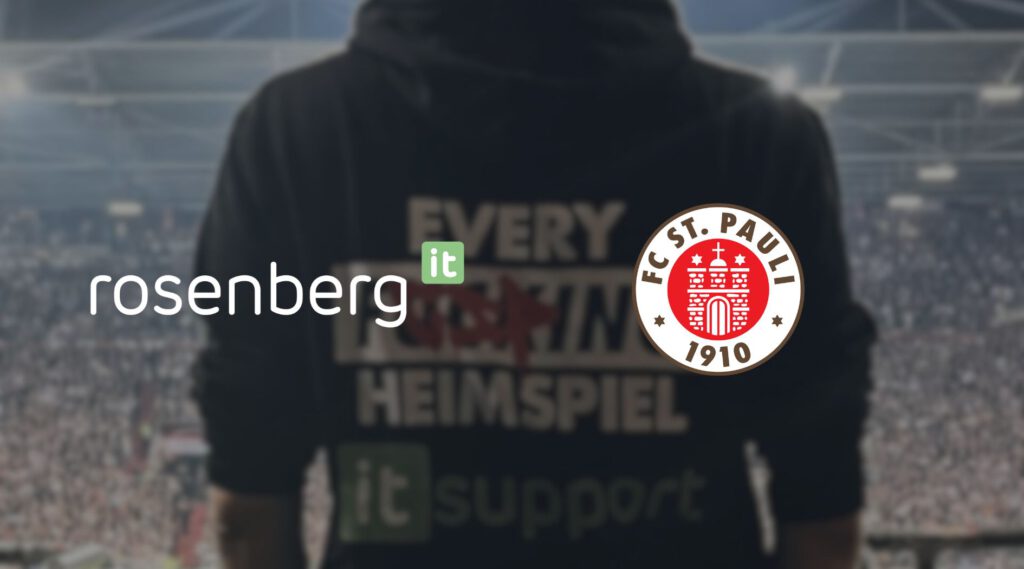 Zusammenarbeit zwischen Rosenberg IT und dem St. Pauli im Stadion